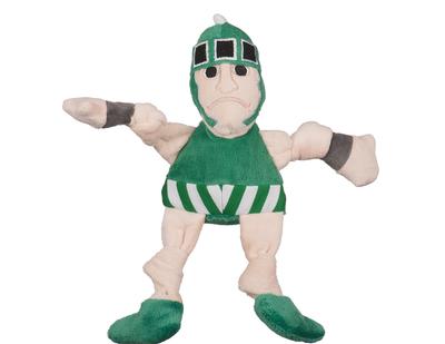 Michigan State Sparty Small Plush Knottie Dog Toy