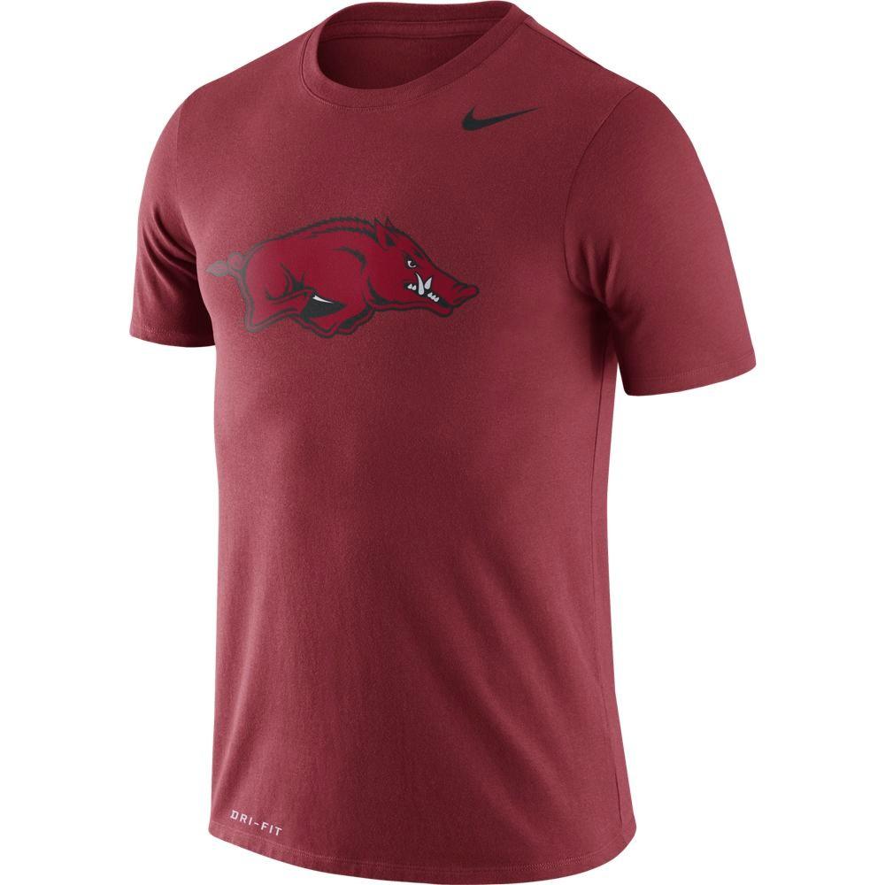 Hogs | Arkansas Nike Dri-FIT Legend Logo Tee | Alumni Hall