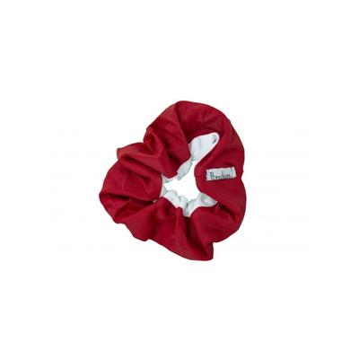 Pomchies Cardinal and White Hair Scrunchie