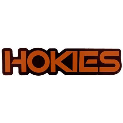 Virginia Tech Hokies Block Magnet