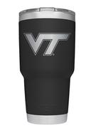  Virginia Tech Yeti 30 Oz Black Powder Coated Rambler