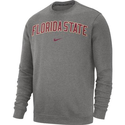Florida State Nike Fleece Club Crew Sweater