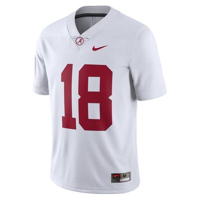 Alabama Nike Limited #18 Road Jersey 