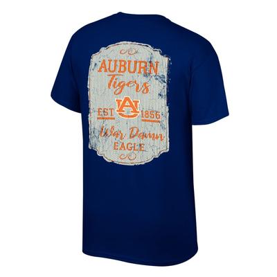 Auburn Women's Plaque and Logo Tee Shirt