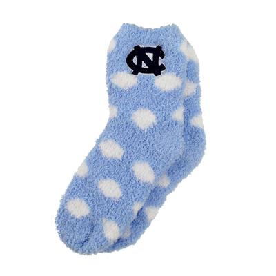 North Carolina ZooZatz Fuzzy Dot Socks