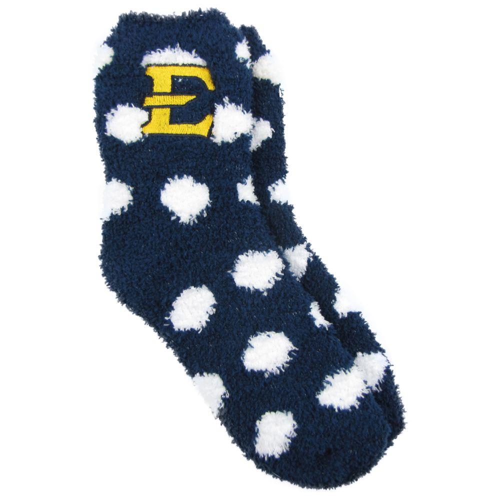  Etsu Zoozatz Fuzzy Dot Socks