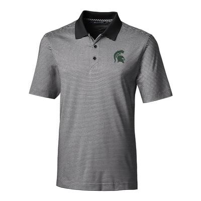 Michigan State Cutter & Buck Big and Tall Forge Stripe Polo ***Custom Order***