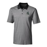  Michigan State Cutter & Buck Big And Tall Forge Stripe Polo *** Custom Order ***