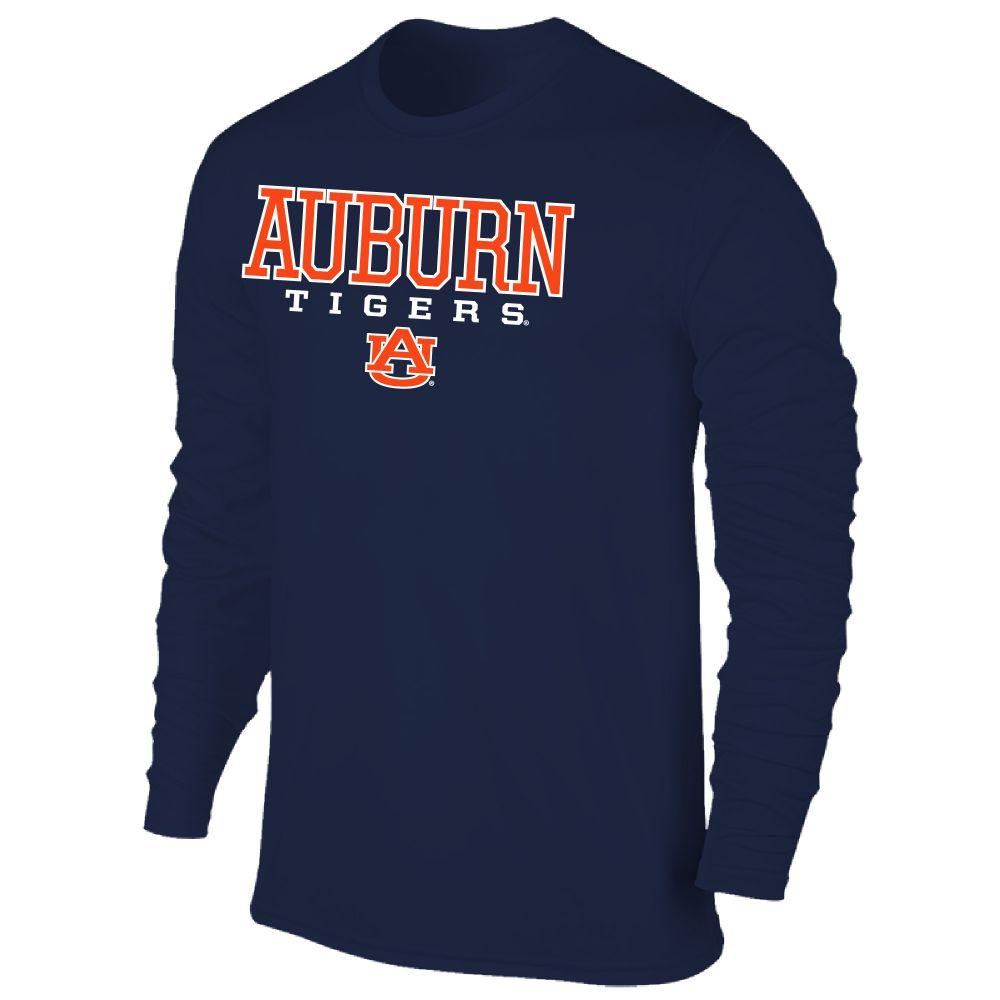 Auburn Tigers T-Shirt Establishment Wordmark Heathered Tee 