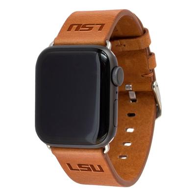 LSU Apple Watch Tan Band 38/40 MM S/M