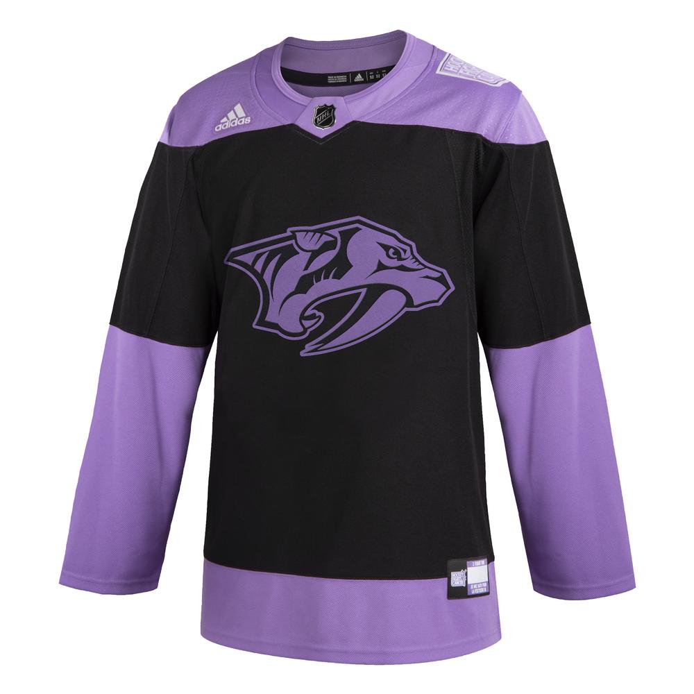 purple nashville predators jersey