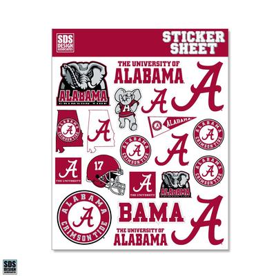 Alabama SDS Design Standard Sticker Sheet