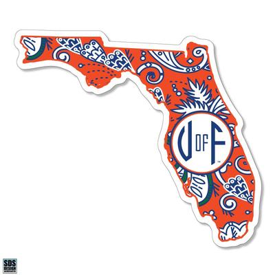 Florida SDS Design Paisley Decal