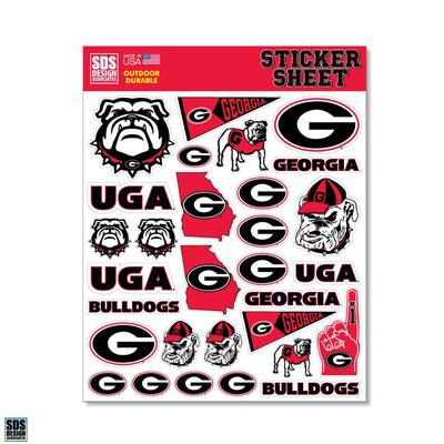 Georgia SDS Design Sticker Sheet