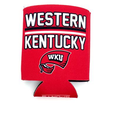 Western Kentucky Bar Logo Can Cooler