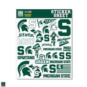 Michigan State Standard Sticker Sheet
