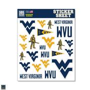  West Virginia Standard Sticker Sheet