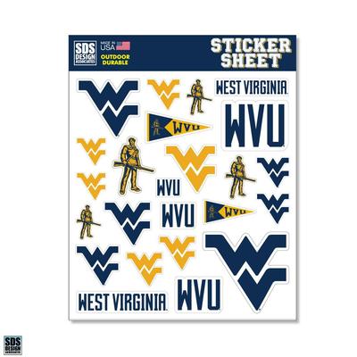 West Virginia SDS Design Sticker Sheet