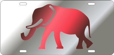 Alabama Elephant Logo License Plate