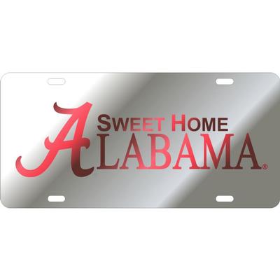 Sweet Home Alabama Silver License Plate