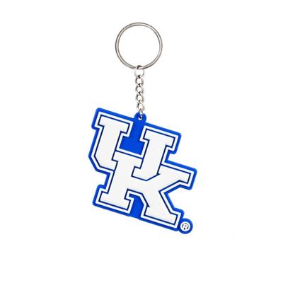 Handcrafted NCAA University of Kentucky Wildcats Key Chain Wristlet Style 3 FS 