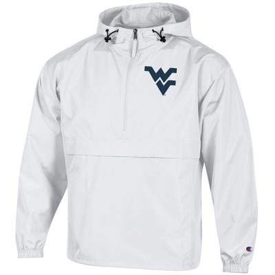 West Virginia Pack And Go Jacket WHITE