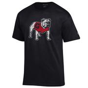  Georgia Champion Giant Standing Bulldog Tee Shirt