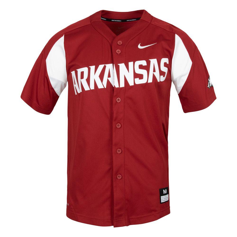 Hogs | Arkansas Nike Baseball Jersey 