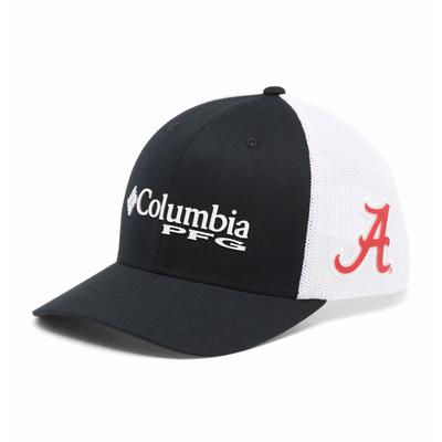 Alabama Columbia PFG Mesh Snap Back Hat