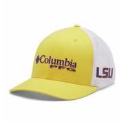  Lsu Columbia Pfg Mesh Snap Back Hat