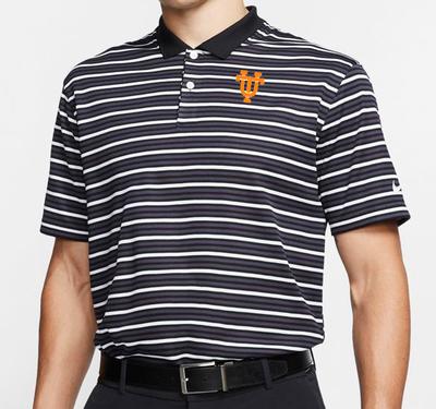 Tennessee Nike Golf Interlock UT Dry Victory Stripe Polo