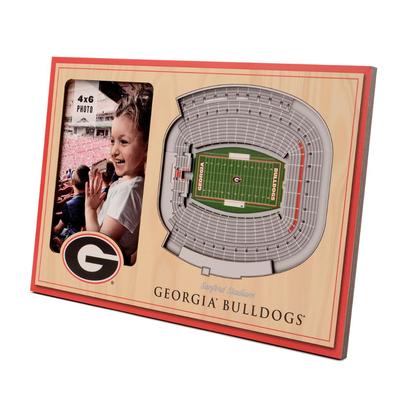 Georgia 3D Stadium Views Picture Frame