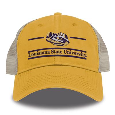 LSU Gold Bar Mesh Hat