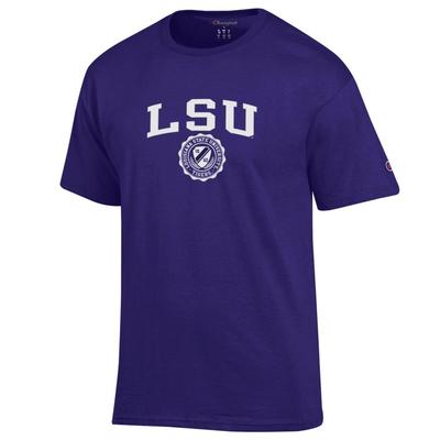 LSU Champion Short Sleeve T-Shirt With The University Seal