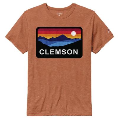 Clemson League Horizon Short Sleeve Tee HTHR_ORANGE