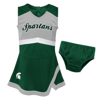 Michigan State Gen2 Infant Cheer Dress/Bloomer