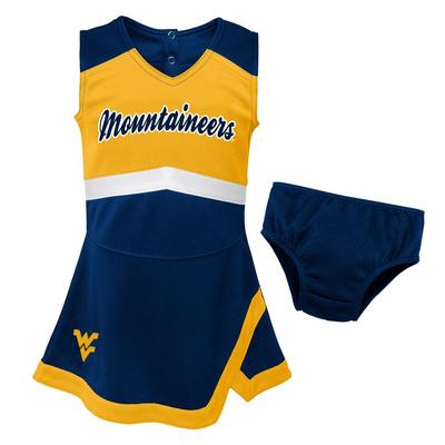 West Virginia Gen2 Toddler Cheer Dress with Bloomers