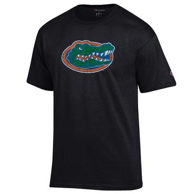 Florida Champion Giant Logo Gator Head Tee BLACK