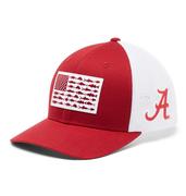  Alabama Columbia Pfg Fish Flag Mesh Hat