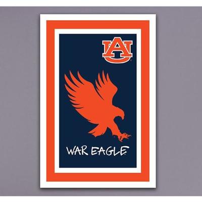 Auburn War Eagle Garden Flag