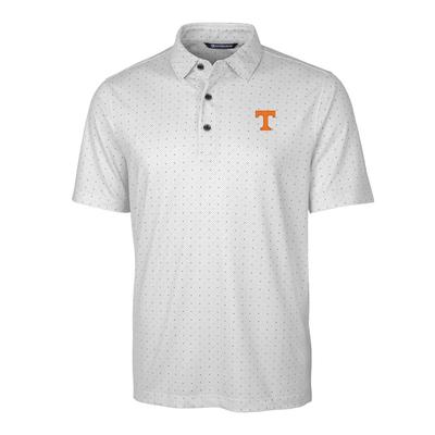Tennessee Cutter & Buck Men's Pike Double Dot Print Polo