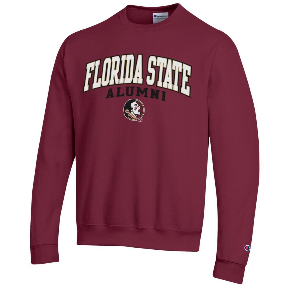 Noles | Florida State Alumni Arch Logo Fleece Crew | Alumni Hall