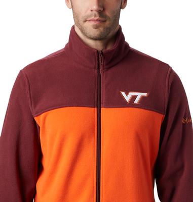 Virginia Tech Columbia Men's Flanker III Fleece Jacket - Big Sizing