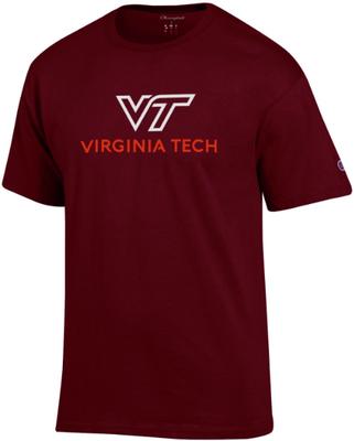Virginia Tech Champion Institutional Mark T-Shirt