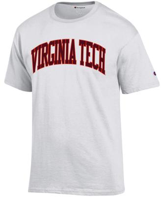 Virginia Tech Champion Arch T-Shirt WHITE