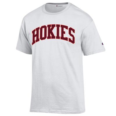 Virginia Tech Champion Hokies Arch T-Shirt WHITE