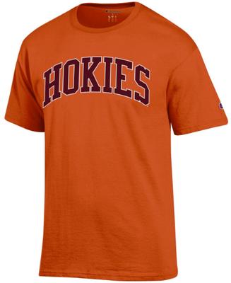 Virginia Tech Champion Hokies Arch T-Shirt ORANGE