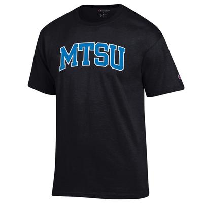 MTSU Champion Men's Arch Tee Shirt BLACK