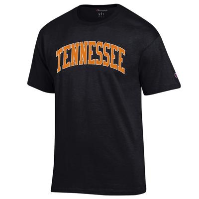 Tennessee Champion Men's Arch Tee Shirt BLACK