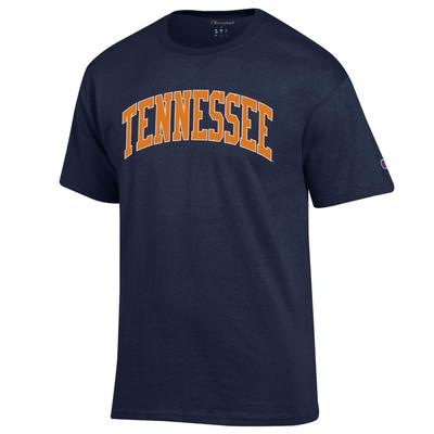 Tennessee Champion Men's Arch Tee Shirt NAVY